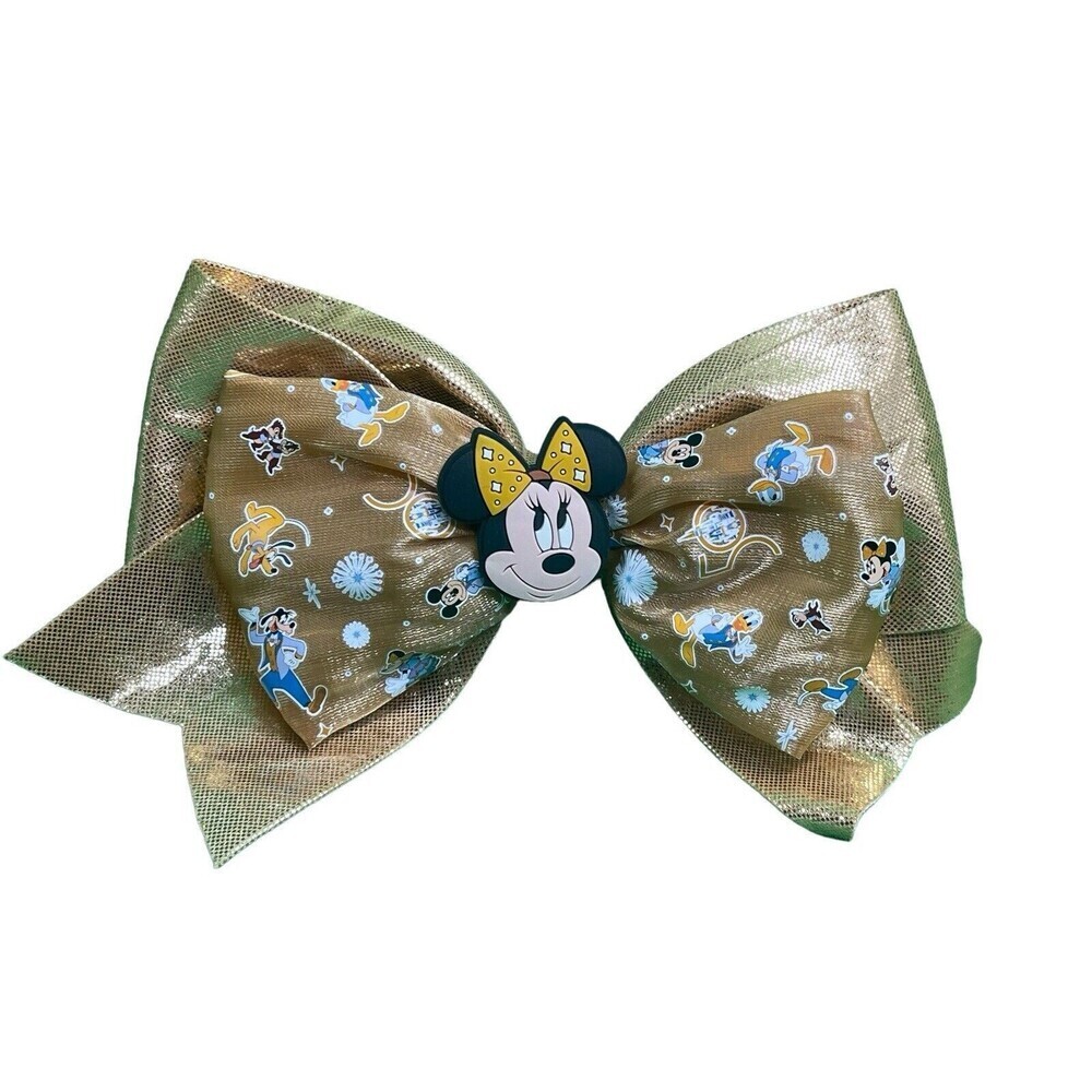 Walt DISNEY World 50th Anniversary Minnie lights up hair Accessory Bow